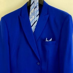 Falcone Mens Royal Blue 3 pc suit!